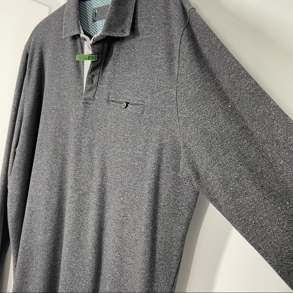 Ted Baker Long Sleeves Polo Shirt Sweater - Picture 5 of 7